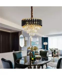 Candelabru Antonio 3x E14 Diametru 30cm Auriu Negru Candelabru Antonio 3x E14 Diametru 30cm Auriu Negru