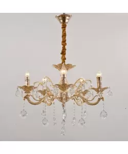 Candelabru Behar 5x E14 Auriu