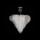 Candelabru Cristal Adan, 8*E27, Argintiu, Metal si Cristal Candelabru Cristal Adan, 8*E27, Argintiu, Metal si Cristal