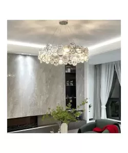 Candelabru Cristal Angelica 6XE14 Argintiu Candelabru Cristal Angelica 6XE14 Argintiu