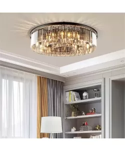 Candelabru Cristal Brady 12x E14 Negru