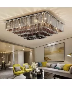 Candelabru Cristal Clark 22x E14 Negru