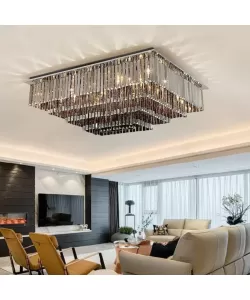 Candelabru Cristal Cody 28x E14 Negru