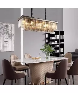 Candelabru Cristal Dakota 14x E14 Negru Candelabru Cristal Dakota 14x E14 Negru