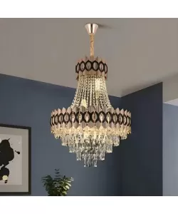 Candelabru Cristal Evangeline Auriu