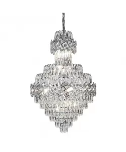 Candelabru Cristal Joseph 13x E27 Argintiu Candelabru Cristal Joseph 13x E27 Argintiu