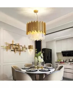 Candelabru Damon 5x E14 Auriu