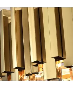 Candelabru Damon 5x E14 Auriu