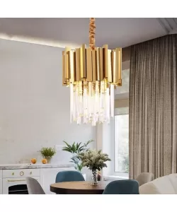 Candelabru Dario 3x E14 Auriu