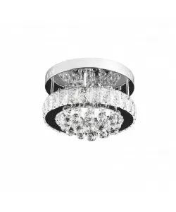 Candelabru LED cu Telecomanda Abel 22W Argintiu