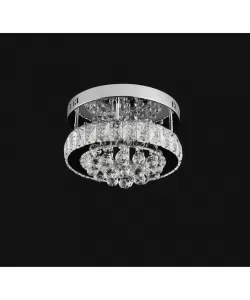 Candelabru LED cu Telecomanda Abel 22W Argintiu