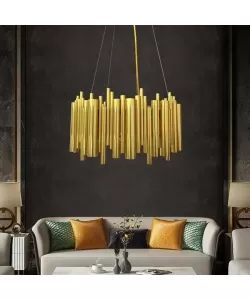 Candelabru LED Darie, 4*G9, Auriu, Metal