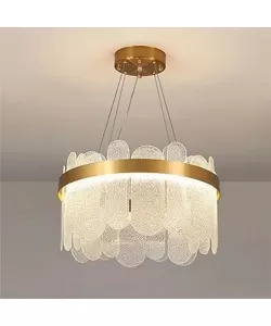 Candelabru LED cu Telecomanda Aden 58W Dimabil Auriu