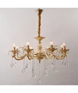 Candelabru Majed 8x E14 Auriu