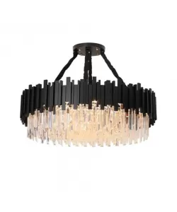 Candelabru Rupiler 12x E14 Auriu Negru