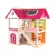 Casuta Papusi cu Mobilier Pink DollHouse Casuta Papusi cu Mobilier Pink DollHouse