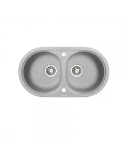 Chiuveta Bucatarie Chinchilla, 78*43 cm, Cuart, 780/435/20CH Chiuveta Bucatarie Chinchilla, 78*43 cm, Cuart, 780/435/20CH