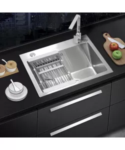 Chiuveta Bucatarie Inox Korman Technik, 50x40cm, Argintiu