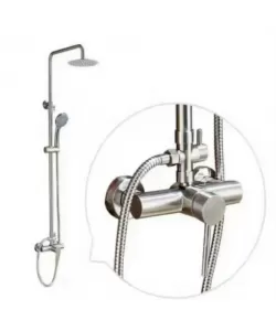 Coloana de Dus Inox Satinat Argintiu - RESIGILAT - Coloana de Dus Inox Satinat Argintiu - RESIGILAT -