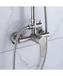 Coloana de Dus Inox Satinat Argintiu - RESIGILAT -