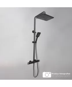 Coloana Dus, Alama Sanitara, Negru, HC8816H