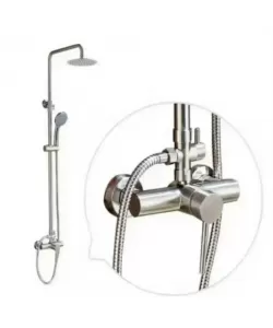 Coloana Dus, Inox, SUS304, Satinat, LY006