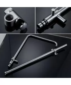 Coloana Dus, Inox, SUS304, Satinat, LY006