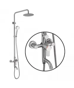 Coloana Dus, Inox SUS304, Satinat, N/LY0C2