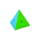 Cub Rubik, Triunghi, Multicolor, Plastic Cub Rubik, Triunghi, Multicolor, Plastic