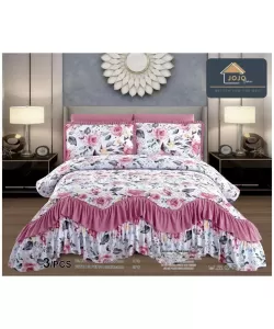 Cuvertura pentru Pat Dublu, Poliester, 3 Piese, CVP03 Cuvertura pentru Pat Dublu, Poliester, 3 Piese, CVP03