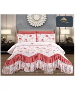 Cuvertura pentru Pat Dublu, Poliester, 3 Piese, CVP04 Cuvertura pentru Pat Dublu, Poliester, 3 Piese, CVP04