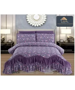 Cuvertura pentru Pat Dublu, Poliester, 3 Piese, CVP15 Cuvertura pentru Pat Dublu, Poliester, 3 Piese, CVP15