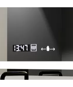 Oglinda LED Senzor Radiante Functie Dezaburire si Ceas 120x70 cm Colectia Marcello Funghi Oglinda LED Senzor Radiante Functie Dezaburire si Ceas 120x70 cm Colectia Marcello Funghi