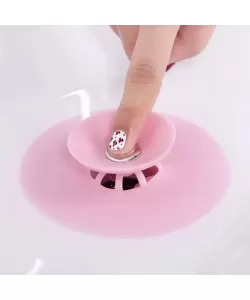 Dop pentru Chiuveta, Roz, Cauciuc, OD/AC1/PINK