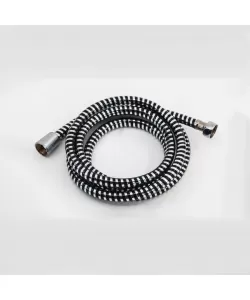 Furtun Dus Metalic Siliconat, 200 cm, Inox, Crom