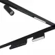 Grila LED Magnetica, Reglabila, 6W, Lumina Neutra, Incastrata, Negru Grila LED Magnetica, Reglabila, 6W, Lumina Neutra, Incastrata, Negru