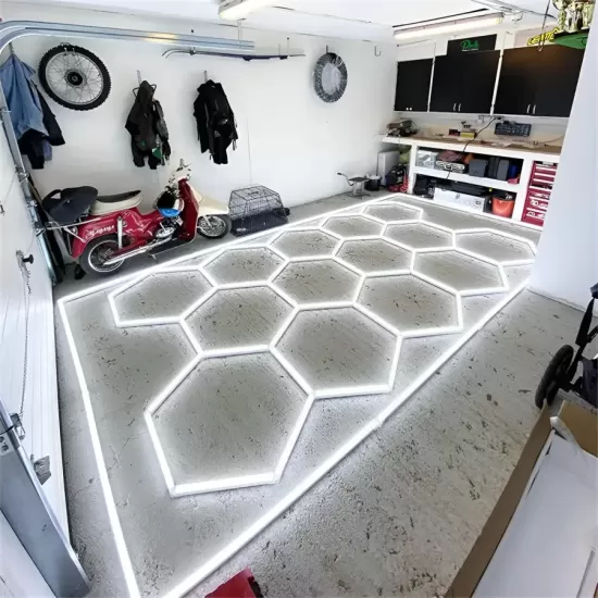 Hexagoane LED Melisia 4840mm X 2430mm Hexagoane LED Melisia 4840mm X 2430mm