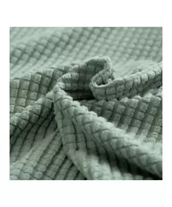 Husa Fotoliu + Fata de Perna, 90*140cm, Bumbac, Verde, FT01 Husa Fotoliu + Fata de Perna, 90*140cm, Bumbac, Verde, FT01