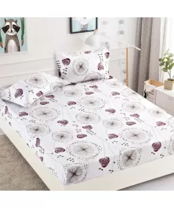 Husa Pat 1 Persoana cu Elastic, 90*200cm, Bumbac Finet, 061/12 Husa Pat 1 Persoana cu Elastic, 90*200cm, Bumbac Finet, 061/12