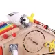 Jucarie Educativa Montessori tip Casuta Securizata, 20 Piese, Multicolor, Lemn, Metal si Plastic Jucarie Educativa Montessori tip Casuta Securizata, 20 Piese, Multicolor, Lemn, Metal si Plastic