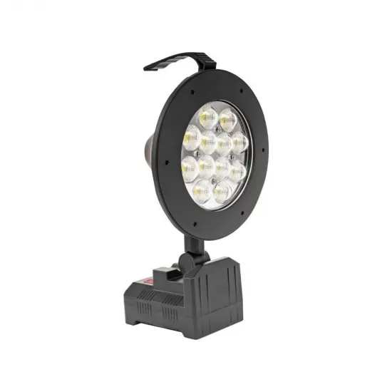 Lampa LED Portabila Reincarcabila, 196W, 6500K, Negru Lampa LED Portabila Reincarcabila, 196W, 6500K, Negru