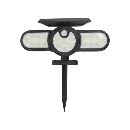 Lampa Solara 112 Leduri, cu Senzor de Miscare, 6000K Lampa Solara 112 Leduri, cu Senzor de Miscare, 6000K
