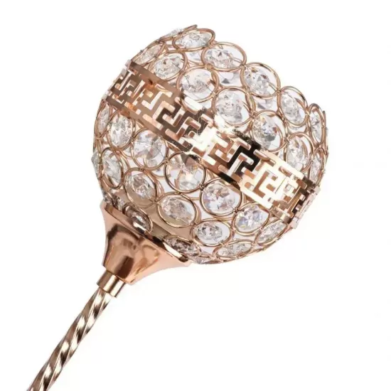 Lampadar Adela, 3*E27, Auriu, Metal si Cristal Lampadar Adela, 3*E27, Auriu, Metal si Cristal