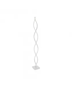 Lampadar LED Piscius, 120W, Lumina Rece/Calda/Neutra, Metal si Acril, Alb