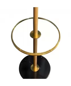 Lampadar Rodney 1x E27 Alb Auriu