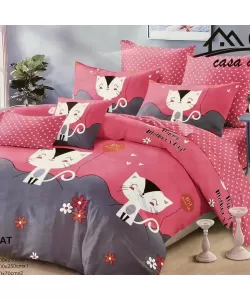 Lenjerie de Pat Cocolino, 2 Persoane, 4 Piese, Microfibra Lenjerie de Pat Cocolino, 2 Persoane, 4 Piese, Microfibra