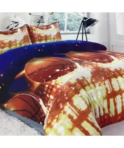 Lenjerie de Pat Cocolino, 2 Persoane, 4 Piese, Microfibra Lenjerie de Pat Cocolino, 2 Persoane, 4 Piese, Microfibra