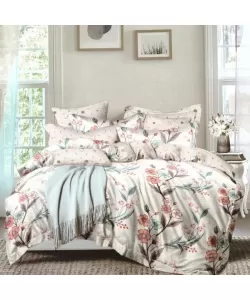 Lenjerie Pat 2 Persoane, 4 Piese, Bumbac Finet, F19/K Lenjerie Pat 2 Persoane, 4 Piese, Bumbac Finet, F19/K