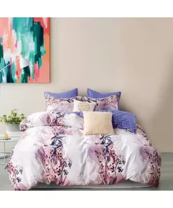 Lenjerie Pat 2 Persoane, 6 Piese Bumbac Finet, 760/138 Lenjerie Pat 2 Persoane, 6 Piese Bumbac Finet, 760/138