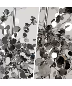 Lustra Cain 3x G9 Argintiu